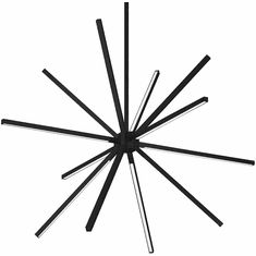 Kuzco CH14232-BK Sirius Minor Modern Black LED Chandelier Light