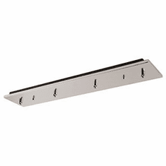 Kuzco CNP04AC-BN Multi-Port Canopy Brushed Nickel 4 Port Canopy