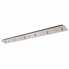 Kuzco CNP06AC-BN Multi-Port Canopy Brushed Nickel 6 Port Canopy