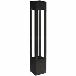 Kuzco EB2936-BK-UNV Contemporary Line Voltage Black LED Outdoor 36" Post Light Fixture