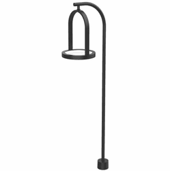 Kuzco EG17828-BK Trek Contemporary Black LED Low Voltage Exterior Landscape Lighting