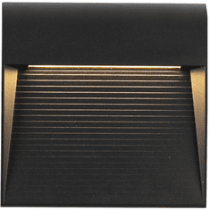 Kuzco EW27907-BK Casa Contemporary Black LED Outdoor Step Light