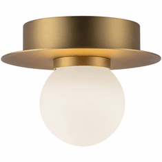 Kuzco FM15506-BG-UNV Elixir Modern Brushed Gold LED Flush Mount Lighting