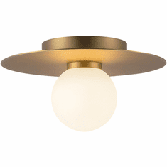 Kuzco FM15510-BG-UNV Elixir Contemporary Brushed Gold LED 10" Ceiling Lighting