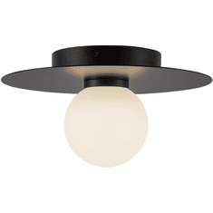 Kuzco FM15510-BK-UNV Elixir Modern Black LED 10" Ceiling Light Fixture