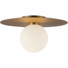 Kuzco FM15514-BG-UNV Elixir Modern Brushed Gold LED 14" Ceiling Light Fixture