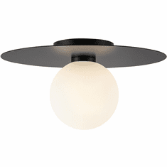Kuzco FM15514-BK-UNV Elixir Contemporary Black LED 14" Overhead Lighting