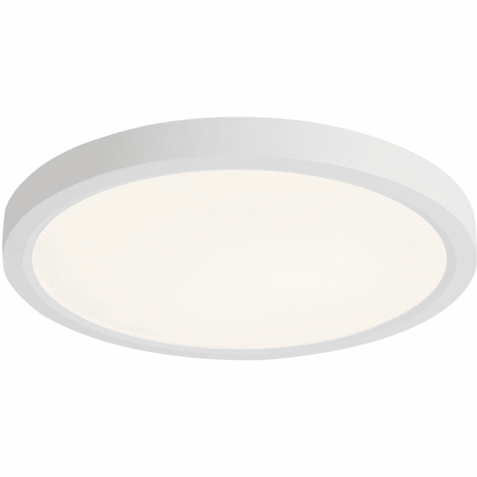 Kuzco FM47712-WH-5CCT Mio Contemporary White LED 12.5" Overhead Light Fixture