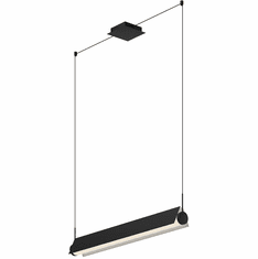 Kuzco LP73536-BK/WH Phoenix Modern Black / White LED Kitchen Island Lighting