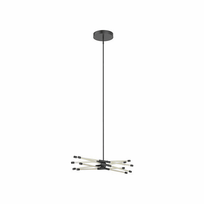 Kuzco LP74626-BK Motif Contemporary Black Pendant Light Fixture