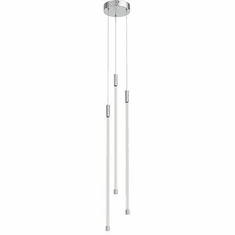 Kuzco MP75227-CH Motif Contemporary Chrome Multi 27" Ceiling Light Pendant