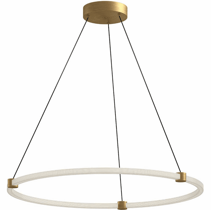 Kuzco PD24732-BG Bruni Modern Brushed Gold LED 32" Drop Lighting