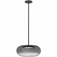 Kuzco PD62014-BK/SM Trinity Contemporary Black LED Drop Ceiling Lighting