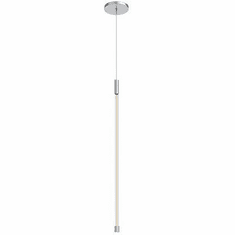 Kuzco PD75027-CH Motif Contemporary Chrome Mini 27" Lighting Pendant