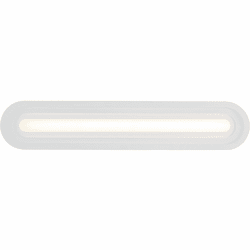 Kuzco VL21324-WH-UNV Arco Modern White LED 24" Vanity Lighting Fixture