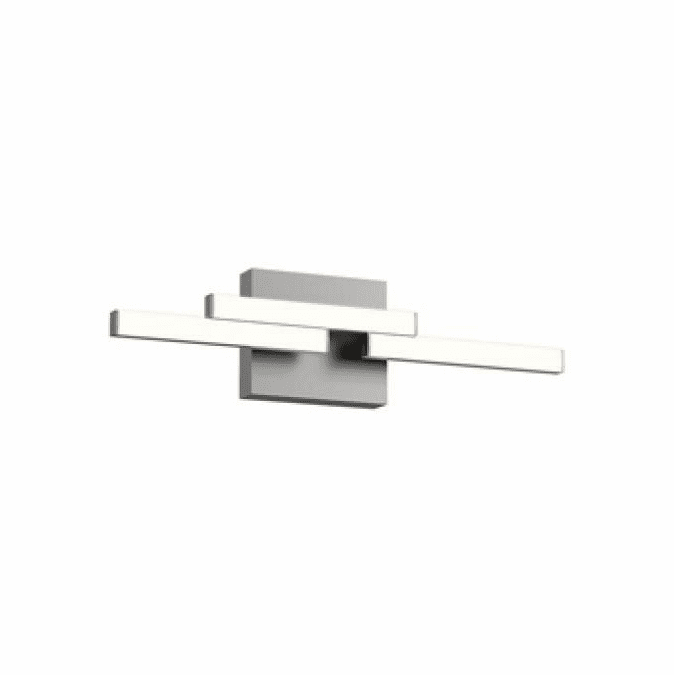 Kuzco VL52718-BN Anello Minor Contemporary Brushed Nickel LED 18" Bathroom Vanity Light