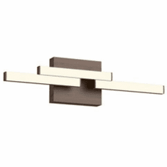Kuzco VL52718-WT Anello Minor Modern Walnut LED 18" Bathroom Sconce