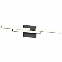 Kuzco VL52727-BK Anello Minor Contemporary Black LED 27" Bath Sconce