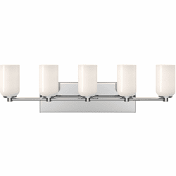 Kuzco VL57732-CH/GO Nola Modern Chrome 5-Light Bathroom Lighting Sconce