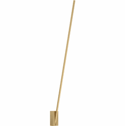 Kuzco WS13760-BG Lever Contemporary Brushed Gold LED Light Sconce