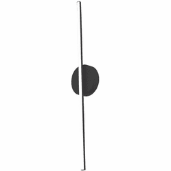Kuzco WS14935-BK Chute Contemporary Black LED Wall Lighting Fixture