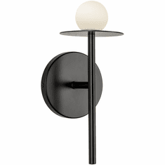 Kuzco WS15504-BK-UNV Elixir Contemporary Black LED Wall Sconce Lighting