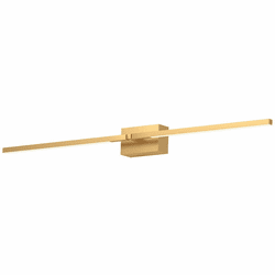 Kuzco WS25336-BG Pandora Contemporary Brushed Gold LED Lamp Sconce