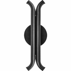 Kuzco WS89714-GBK Husk Modern Glossy Black LED Wall Lamp
