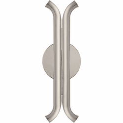 Kuzco WS89714-PN Husk Contemporary Polished Nickel LED Wall Light Sconce