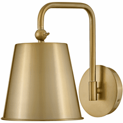 Lark 83522LCB Blake Lacquered Brass LED Wall Sconce Light