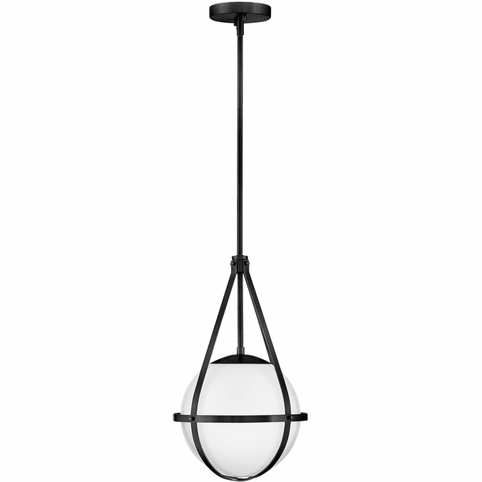 Lark 83677BK Colby Modern Black LED Mini Hanging Pendant Light