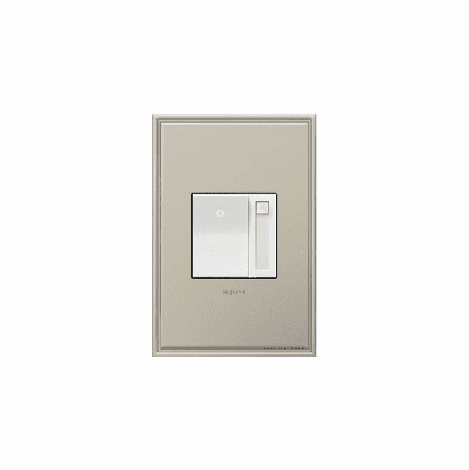Legrand Adorne Microban ADPD453LW2 Contemporary White Paddle Dimmer