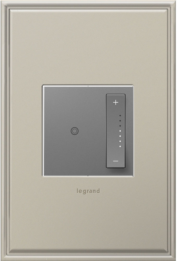 Legrand Adorne Microban ADTP4FBL3PM4 sofTap Modern Magnesium 010V