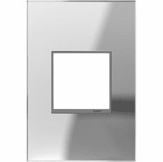 Legrand Adorne AWM1G2MR1 Real Materials Modern Mirror 1-Gang Wall Plate