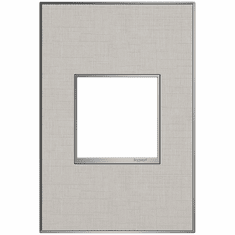Legrand Adorne AWM1G2TL4 Real Materials Contemporary True Linen 1-Gang Wall Plate