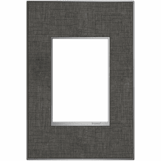 Legrand Adorne AWM1G3SL4 Real Materials Contemporary Slate Linen 1-Gang Wall Plate