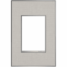 Legrand Adorne AWM1G3TL4 Real Materials Modern True Linen 1-Gang Wall Plate