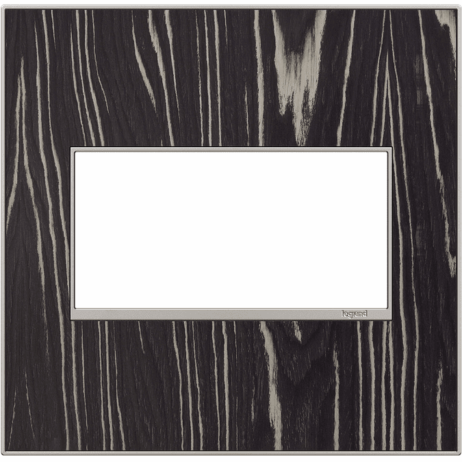 Legrand Adorne AWM2GMA4 Real Materials Contemporary Macassar 2-Gang Wall Plate