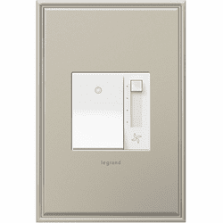 Legrand Adorne Microban AAFN4S16AW4 Modern White Paddle Fan Speed Control