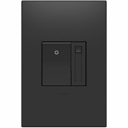 Legrand Adorne Microban ADPD453LG2 Contemporary Graphite 450w CFL / LED Paddle Dimmer