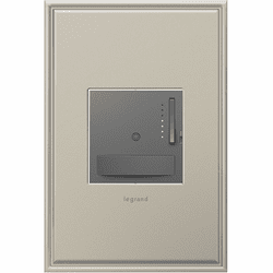 Legrand Adorne Microban ADSM703HM2 Modern Magnesium SensaDimmer Auto-ON/Auto-OFF 700W (Incandescent Halogen)