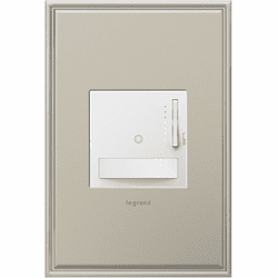 Legrand Adorne Microban ADSM703HW2 Contemporary White SensaDimmer Auto-ON/Auto-OFF 700W (Incandescent Halogen)