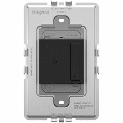 Legrand Adorne WNAL63G1 Graphite Wireless Smart Dimmer