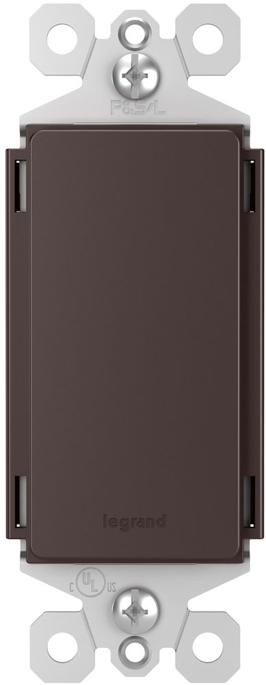 Legrand Radiant Motion Sensor Light Switch – 4 Pack (Nickel & Dark Bronze) 600W LED Indoor
