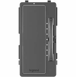 Legrand Radiant HMKITBK Contemporary Black Multi-Location Interchangeable Dimmer Face Cover