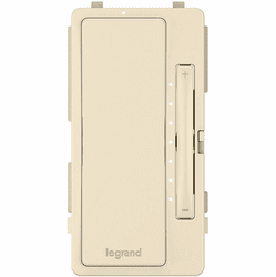Legrand Radiant HMKITLA Contemporary Light Almond Multi-Location Interchangeable Dimmer Face Cover