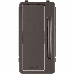 Legrand Radiant HMRKITDB Modern Dark Bronze Multi-Location Interchangeable Remote Dimmer Face Cover