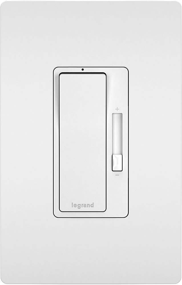 Legrand Radiant RHCL453PW Contemporary White CFL/LED1P & 3Way Paddle