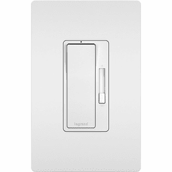 Legrand Radiant RHDH163PW Contemporary White 1P & 3-Way Paddle De-Hummerr 1.6A Fan Speed Control