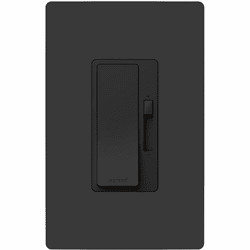 Legrand Radiant RHL153PBK Contemporary Black Advanced 150W Single Pole 3-Way Dimmer